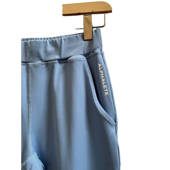 Alphalete Light Blue Premium Jogger Size Small Athleisure - Picture 4 of 11